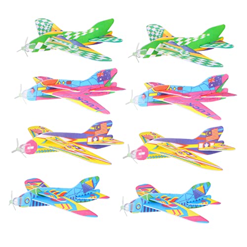 HOODANCOS 12 Stück Schaumstoffflugzeuge für Kinder Fliegendes Spielzeug für Jungen und Mädchen für Outdoor Aktivitäten Fördert Hand Auge Koordination und Spielspaß HOODANCOS 12 Stück Schaumstoffflugzeuge für Kinder Fliegendes Spielzeug für Jungen und Mädchen für Outdoor Aktivitäten Fördert Hand Auge Koordination und Spielspaß von HOODANCOS