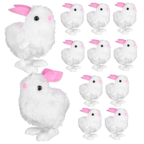 HOODANCOS 12 Stück Teiliges Aufziehspielzeug Kaninchen Lustige Tierfiguren für Party Mitgebsel und Tischdekoration Robust und für Geburtstagsfeiern und Feste HOODANCOS 12 Stück Teiliges Aufziehspielzeug Kaninchen Lustige Tierfiguren für Party Mitgebsel und Tischdekoration Robust und für Geburtstagsfeiern und Feste von HOODANCOS