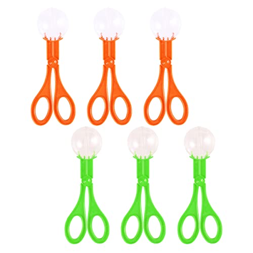 HOODANCOS 12 Stück Teiliges Insektenfangset für Praktische Scheren Clips Orange und Grün für Outdoor und Naturerkundung Fördert Lernen und Kreativität von HOODANCOS