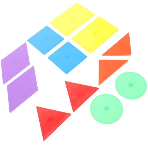 HOODANCOS 12 Stück Teiliges Magnetische Geometrische Formen für Lernspielzeug zur Farberkennung und Formensortierung für Kognitive Entwicklung und Geometrisches Verständnis HOODANCOS 12 Stück Teiliges Magnetische Geometrische Formen für Lernspielzeug zur Farberkennung und Formensortierung für Kognitive Entwicklung und Geometrisches Verständnis von HOODANCOS