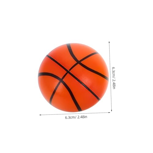 HOODANCOS 12 Stück Teiliges Mini Sports Bälle Weiche PU Schaumstoff Stressbälle in Basketball Fußball Volleyball Kompakt und Tragbar Multifunktional für Entspannung Handtraining Partydeko von HOODANCOS