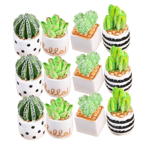 HOODANCOS 12 Stück Topfmodell Dekore Mini Figur Topfpflanzen Schreibtisch Ornament Sukkulenten Dekoration Kaktus Schreibtisch Dekoration Mini Sukkulenten Armaturenbrett HOODANCOS 12 Stück Topfmodell Dekore Mini Figur Topfpflanzen Schreibtisch Ornament Sukkulenten Dekoration Kaktus Schreibtisch Dekoration Mini Sukkulenten Armaturenbrett von HOODANCOS