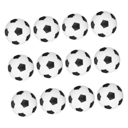 HOODANCOS 12Stücke Tischfußball Bälle Mini Fußbälle für Tischfußball Zubehör für Tischspiele Büro Zuhause und Partys HOODANCOS 12Stücke Tischfußball Bälle Mini Fußbälle für Tischfußball Zubehör für Tischspiele Büro Zuhause und Partys von HOODANCOS