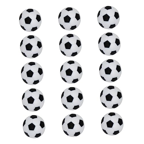 HOODANCOS 15 Stück Teiliges Tischfußball Bälle Austauschbare Kunststoffkickerbälle für Tischfußballspiele für Freizeitspaß und Ersatzteile von HOODANCOS