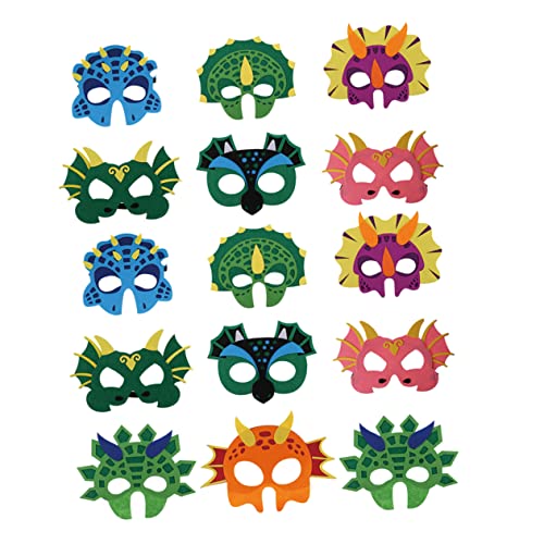 HOODANCOS 15Stücke Teiliges Dinosaurier Masken für Lustige Kostüme für Geburtstag Karneval Halloween und Mehr für Dino Themenpartys und Rollenspiele HOODANCOS 15Stücke Teiliges Dinosaurier Masken für Lustige Kostüme für Geburtstag Karneval Halloween und Mehr für Dino Themenpartys und Rollenspiele von HOODANCOS