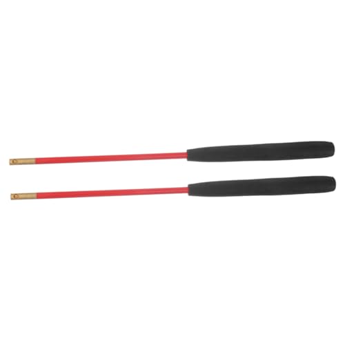 HOODANCOS 1Paar Diabolo Sticks mit Rutschfestem Griff Professioneller Jonglierstab Kupferkopf für Innen und Außenanwendungen für Anfänger von HOODANCOS