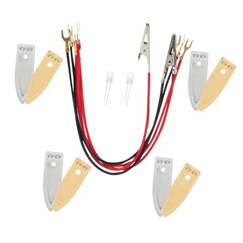 HOODANCOS Selbstgemacht Fruchtbatterie Experimentierkasten für Schüler Wissenschafts Kit zur Herstellung von Obstbatterien für Kreative Lernprojekte HOODANCOS Selbstgemacht Fruchtbatterie Experimentierkasten für Schüler Wissenschafts Kit zur Herstellung von Obstbatterien für Kreative Lernprojekte von HOODANCOS