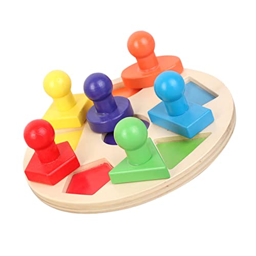 HOODANCOS 1Satz Lernspielzeug aus Holz für Buntes Formensortierspielzeug mit Abgerundeter Platte für Motorik und Hand Auge Koordination Geeignet für Kleinkinder Ab Jahr HOODANCOS 1Satz Lernspielzeug aus Holz für Buntes Formensortierspielzeug mit Abgerundeter Platte für Motorik und Hand Auge Koordination Geeignet für Kleinkinder Ab Jahr von HOODANCOS