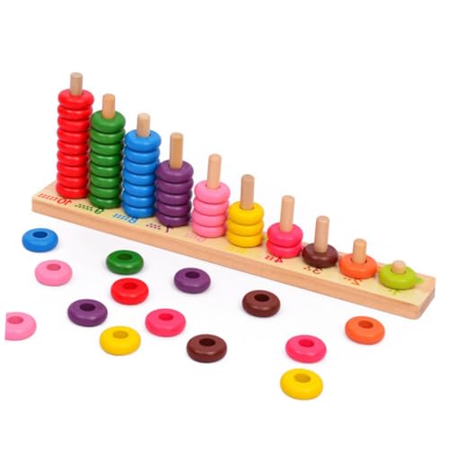 HOODANCOS 1Satz Mathematik Lernspielzeug für Holzbausteine zur Frühen Bildung Große Zahlenblöcke für Mathematisches Interaktive Eltern Junge Mädchen Aktivitäten und Langlebig HOODANCOS 1Satz Mathematik Lernspielzeug für Holzbausteine zur Frühen Bildung Große Zahlenblöcke für Mathematisches Interaktive Eltern Junge Mädchen Aktivitäten und Langlebig von HOODANCOS