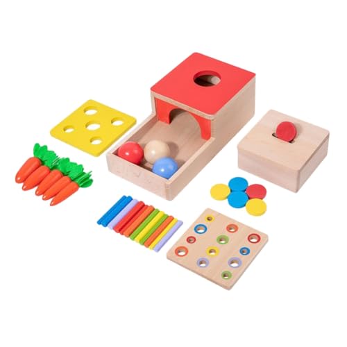 HOODANCOS 1Satz Montessori Lustiges Sensory Toy aus Natürlichem Holz Fördert Hand Auge Koordination und Konzentration Geeignet für Ab Jahr Geburtstagsgeschenk HOODANCOS 1Satz Montessori Lustiges Sensory Toy aus Natürlichem Holz Fördert Hand Auge Koordination und Konzentration Geeignet für Ab Jahr Geburtstagsgeschenk von HOODANCOS