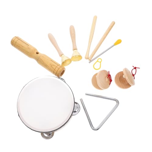 HOODANCOS 1Satz Musikspielzeug für Kleinkinder Teiliges Percussion Instrument für Vorschulerziehung Langlebig und Sicher für Junge Mädchen für Unterwegs und Verschiedene HOODANCOS 1Satz Musikspielzeug für Kleinkinder Teiliges Percussion Instrument für Vorschulerziehung Langlebig und Sicher für Junge Mädchen für Unterwegs und Verschiedene von HOODANCOS