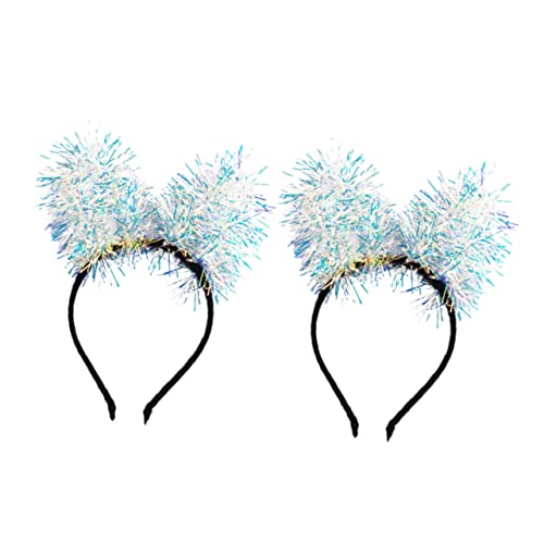 HOODANCOS 2 STÜCK Glitzernde Rabbit Ears Haarreifen für Erwachsene Lustiges Cosplay Accessoire für Partys Halloween und Festivitäten Leicht und Rutschfest für Altersgruppen HOODANCOS 2 STÜCK Glitzernde Rabbit Ears Haarreifen für Erwachsene Lustiges Cosplay Accessoire für Partys Halloween und Festivitäten Leicht und Rutschfest für Altersgruppen von HOODANCOS
