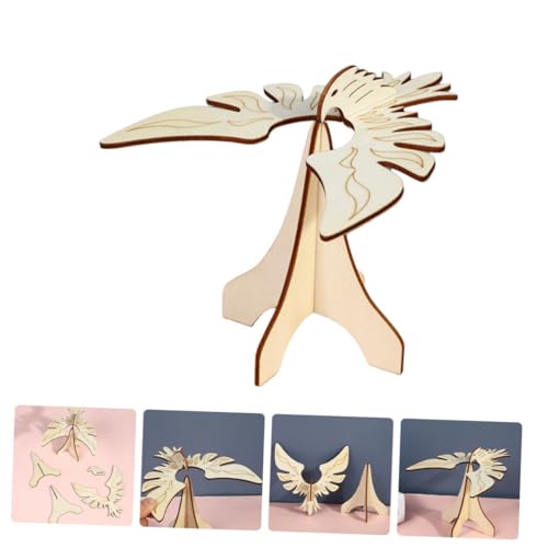 HOODANCOS 2 Sätze Holzbalance Vögel DIY Physik Experiment Bausatz Lernspielzeug für Mechanik Gleichgewicht Vogel Bastelset aus Sicherem Holz von HOODANCOS