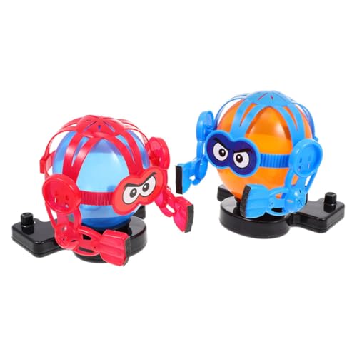 HOODANCOS 2 Sätze Interaktives Balloon Fencing Spiel mit Handgesteuerten Ballonfiguren Kreatives Tischspiel für Familien Tragbares Partyspiel und Spaß von HOODANCOS