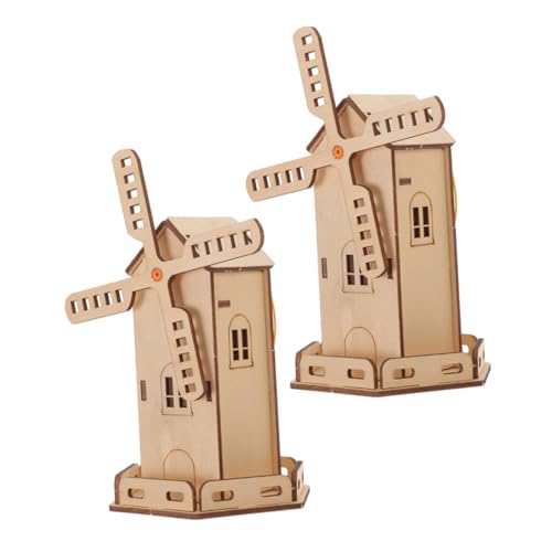 HOODANCOS 2 Sätze Solarbetriebene Holz Windmühle DIY Bastelset für Einfach Zusammenzubauen Experimentierset für Kleine Wissenschaftler und Kreative Köpfe HOODANCOS 2 Sätze Solarbetriebene Holz Windmühle DIY Bastelset für Einfach Zusammenzubauen Experimentierset für Kleine Wissenschaftler und Kreative Köpfe von HOODANCOS