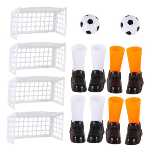 HOODANCOS 2 Satz Mini Finger Fußballspiel Set für Tore Ball Schuhe Interaktives Tischspielzeug für Spannende Matches und Partys für Fußballfans und Kinderaktivitäten HOODANCOS 2 Satz Mini Finger Fußballspiel Set für Tore Ball Schuhe Interaktives Tischspielzeug für Spannende Matches und Partys für Fußballfans und Kinderaktivitäten von HOODANCOS