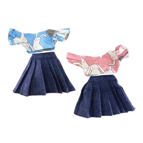 HOODANCOS 2 Sets Puppenkleidung Kleider Kaninchen Puppenkleid Puppenkostüm Zubehör Kaninchen Puppenoutfit Kleidung Für Plüschtiere Prinzessinnen Puppenkleid Mädchen Puppenkleid HOODANCOS 2 Sets Puppenkleidung Kleider Kaninchen Puppenkleid Puppenkostüm Zubehör Kaninchen Puppenoutfit Kleidung Für Plüschtiere Prinzessinnen Puppenkleid Mädchen Puppenkleid von HOODANCOS