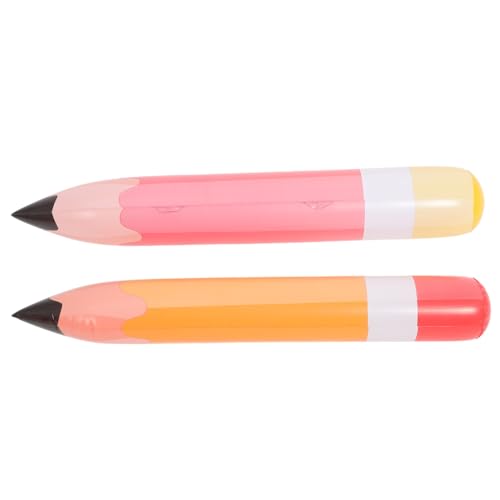 HOODANCOS 2stücke Aufblasbare Bleistifte Riesige Inflatable Pencil Deko Für Klassenzimmer Geburtstagsfeiern Und Schulanfang Farbige Party-requisiten Für Unvergessliche Momente von HOODANCOS
