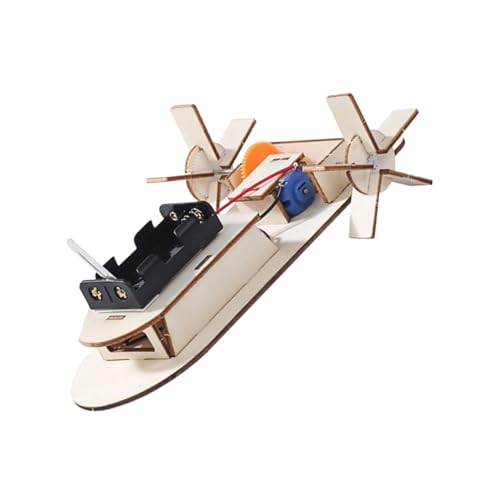 HOODANCOS 2 Stück Elektrisches Holzboot DIY Modellbau Puzzle für Fördert Kreativität und Wissenschaftsverständnis Sicher und für Wasserspiele im Freien Zufällige Farbe Zufällige Farbe HOODANCOS 2 Stück Elektrisches Holzboot DIY Modellbau Puzzle für Fördert Kreativität und Wissenschaftsverständnis Sicher und für Wasserspiele im Freien Zufällige Farbe Zufällige Farbe von HOODANCOS
