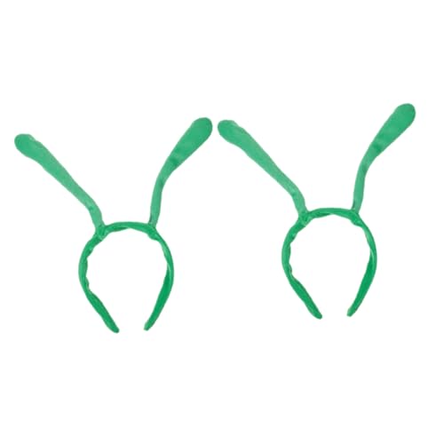 HOODANCOS 2 Stück Haarschmuck Biene Cosplay Kostüm Maskerade Party Stirnband Insektenantenne Stirnbänder Antennenstirnbänder Für Frauen Antennen Stirnbänder Grün Kunststoff von HOODANCOS