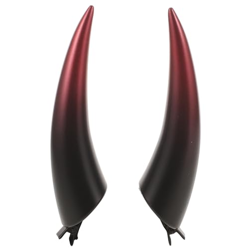HOODANCOS 2 Stück Halloween Dämon Horn Haarspangen Gothic Haarspangen Teufel Hörner Kostüm Metall Haarnadeln Keine Falten Haarnadeln Mädchen Frauen Horror Haarschmuck Fledermaus Cosplay HOODANCOS 2 Stück Halloween Dämon Horn Haarspangen Gothic Haarspangen Teufel Hörner Kostüm Metall Haarnadeln Keine Falten Haarnadeln Mädchen Frauen Horror Haarschmuck Fledermaus Cosplay von HOODANCOS