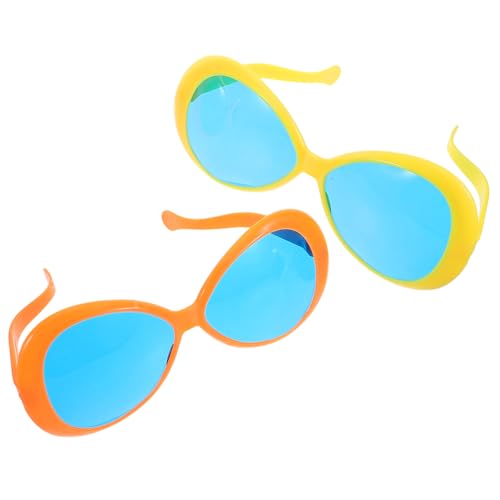 HOODANCOS 2 Stück Hawaii Brillen Jumbo Clown Brillen Party Sonnenbrillen Party Kostümbrillen Strand Sonnenbrillen Große Neuheits Sonnenbrillen Kostüm Sonnenbrillen Requisiten HOODANCOS 2 Stück Hawaii Brillen Jumbo Clown Brillen Party Sonnenbrillen Party Kostümbrillen Strand Sonnenbrillen Große Neuheits Sonnenbrillen Kostüm Sonnenbrillen Requisiten von HOODANCOS