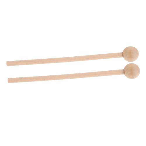 HOODANCOS 2 Stück Holz Mallets für Xylophon Glockenspiel Kinderfreundliches Design Robustes Holz Klarer für Musikalische Frühbildung HOODANCOS 2 Stück Holz Mallets für Xylophon Glockenspiel Kinderfreundliches Design Robustes Holz Klarer für Musikalische Frühbildung von HOODANCOS