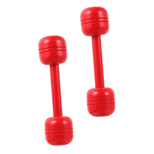 HOODANCOS 2 Stück Holzspielzeug Kurzhantelset Teilig Body Training Montessori Geeignet für Jungen Mädchen Vorschule Handliches Farbenfrohes Übungsgerät für Kindergarten und Eltern Junge HOODANCOS 2 Stück Holzspielzeug Kurzhantelset Teilig Body Training Montessori Geeignet für Jungen Mädchen Vorschule Handliches Farbenfrohes Übungsgerät für Kindergarten und Eltern Junge von HOODANCOS