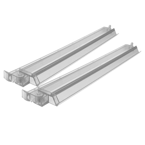 HOODANCOS 2 Stück Mahjong Push Ruler Transparent Mahjong und Rack für Einfaches und Anordnen für Zuhause und Unterwegs von HOODANCOS
