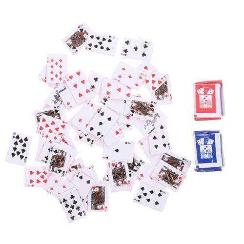 HOODANCOS 2 Stück Maßstab Teiliges Stabile Pokerkarten mit Klarem Muster Kreatives Brettspiel für Erwachsene und Dekoratives Kartenspiel für Zuhause Büro Bar Zufälliger Stil HOODANCOS 2 Stück Maßstab Teiliges Stabile Pokerkarten mit Klarem Muster Kreatives Brettspiel für Erwachsene und Dekoratives Kartenspiel für Zuhause Büro Bar Zufälliger Stil von HOODANCOS