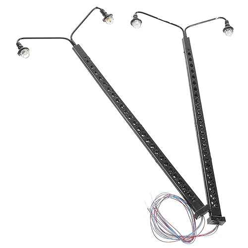 HOODANCOS 2 Stück Mini Eisenbahn Lichtmodell Für Modelleisenbahnen Sandtisch Lichtmodell Baumaterial Ideal Für Spur N Und TT Perfektes Zubehör Für Modellbahn Landschaften HOODANCOS 2 Stück Mini Eisenbahn Lichtmodell Für Modelleisenbahnen Sandtisch Lichtmodell Baumaterial Ideal Für Spur N Und TT Perfektes Zubehör Für Modellbahn Landschaften von HOODANCOS