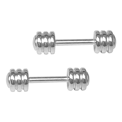 HOODANCOS 2 Stück Miniatur Hantel Modell aus Metall Realistische Fitness Dekoration für Mini Häuser Puppenhäuser und Kreative Spielzeuge für Sammler HOODANCOS 2 Stück Miniatur Hantel Modell aus Metall Realistische Fitness Dekoration für Mini Häuser Puppenhäuser und Kreative Spielzeuge für Sammler von HOODANCOS