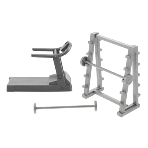 HOODANCOS 2 Stück Puppenhaus Modell Puppenhaus Trainingsgeräte Puppenhaus Trainingsspielset Miniaturen Puppenhaus Zubehör Puppenhaus Fitnessgeräte Mini Artikel Grauer HOODANCOS 2 Stück Puppenhaus Modell Puppenhaus Trainingsgeräte Puppenhaus Trainingsspielset Miniaturen Puppenhaus Zubehör Puppenhaus Fitnessgeräte Mini Artikel Grauer von HOODANCOS