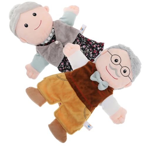 HOODANCOS 2 Stück Realistische Handpuppen aus Plüsch für Geschichtenerzählen Niedliche Figuren für Interaktives Spiel und Kreative Aktivitäten für Familie HOODANCOS 2 Stück Realistische Handpuppen aus Plüsch für Geschichtenerzählen Niedliche Figuren für Interaktives Spiel und Kreative Aktivitäten für Familie von HOODANCOS