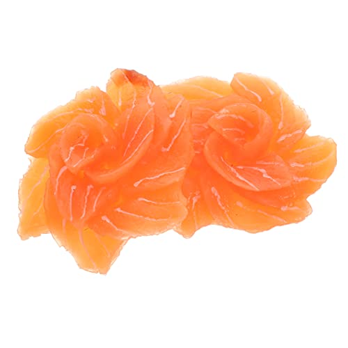 HOODANCOS 2 Stück Realistische Lachsscheiben Modelle Künstliche Fisch Modelle für Dekoration und Foto Requisiten Geeignet für Küche Restaurant und Snack Bar HOODANCOS 2 Stück Realistische Lachsscheiben Modelle Künstliche Fisch Modelle für Dekoration und Foto Requisiten Geeignet für Küche Restaurant und Snack Bar von HOODANCOS