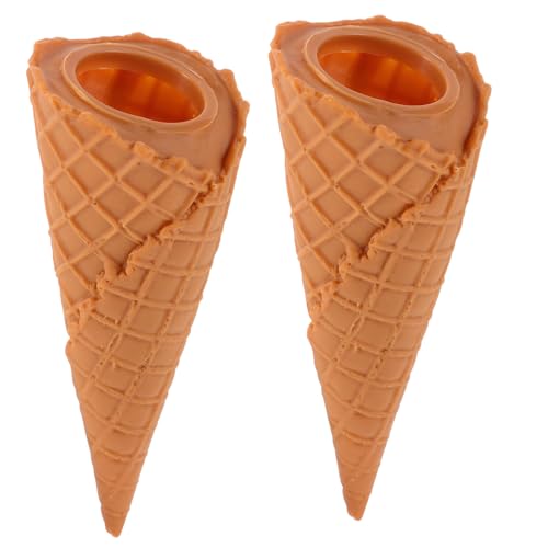HOODANCOS 2 Stück Simulierte Eiscreme Dekoration Waffeltüte Requisite Simulation Von Lebensmitteln Dessert Kleines Gefälschtes EIS Realistische Eistüte Requisiten Plastik Eistüte HOODANCOS 2 Stück Simulierte Eiscreme Dekoration Waffeltüte Requisite Simulation Von Lebensmitteln Dessert Kleines Gefälschtes EIS Realistische Eistüte Requisiten Plastik Eistüte von HOODANCOS