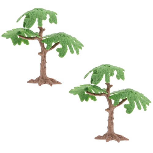 HOODANCOS 2 Stück Simulierter Ginkgobaum Miniaturen Kleine Bäume Zur Dekoration Baumspielzeug Kuchendekorationen Aus Kunststoff Architekturzubehör Sonic-kuchenaufsätze Plastik Green HOODANCOS 2 Stück Simulierter Ginkgobaum Miniaturen Kleine Bäume Zur Dekoration Baumspielzeug Kuchendekorationen Aus Kunststoff Architekturzubehör Sonic-kuchenaufsätze Plastik Green von HOODANCOS