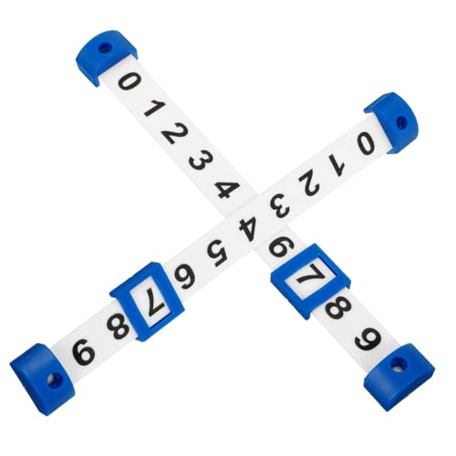 HOODANCOS 2 Stück Tischfußball Score Zähler aus Robustem Kunststoff Kompakt und Einfach zu Bedienen Praktische Toranzeige für Standard Kicker Tische als Zubehör für Tischkicker Fans HOODANCOS 2 Stück Tischfußball Score Zähler aus Robustem Kunststoff Kompakt und Einfach zu Bedienen Praktische Toranzeige für Standard Kicker Tische als Zubehör für Tischkicker Fans von HOODANCOS