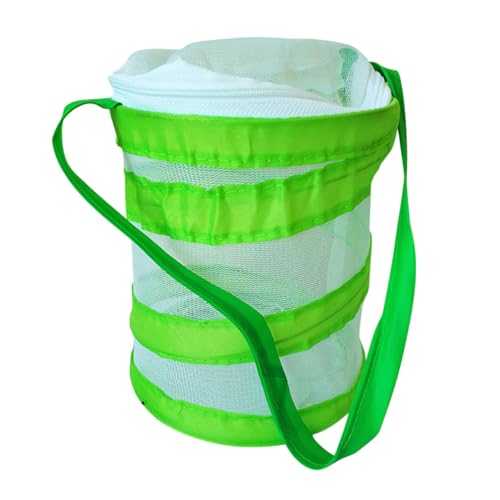 HOODANCOS 2 Stück Tragbarer Faltbarer Schmetterlingskäfig aus Grünem Stoff Insektenhaus für Leicht und Robust für Naturerkundung und Outdoor Spiel Fördert Beobachtung und Zufällige Farbe HOODANCOS 2 Stück Tragbarer Faltbarer Schmetterlingskäfig aus Grünem Stoff Insektenhaus für Leicht und Robust für Naturerkundung und Outdoor Spiel Fördert Beobachtung und Zufällige Farbe von HOODANCOS