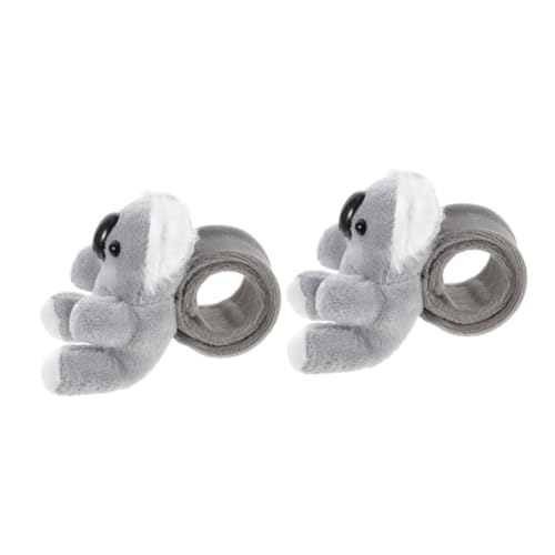 HOODANCOS 2 Stücke Ring Band Spaß Kola Party Thema Kuscheltiere Armbänder Tier Armband Plüsch von HOODANCOS
