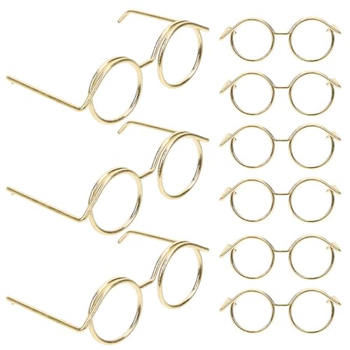 HOODANCOS 20 Stück Mini Puppenbrillen Linsenlose Sonnenbrillen für Puppen DIY Zubehör für Puppenmode und Kreatives für Puppenhaus und Bastelprojekte HOODANCOS 20 Stück Mini Puppenbrillen Linsenlose Sonnenbrillen für Puppen DIY Zubehör für Puppenmode und Kreatives für Puppenhaus und Bastelprojekte von HOODANCOS