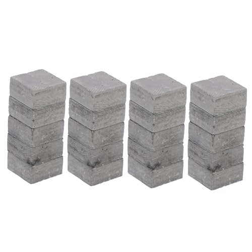 HOODANCOS 20 Stück Teiliges Miniatur Stein Modellset Mikro Landschaftsdekoration Graue Quadratische Bausteine für DIY Puppenhaus Garten Sandtisch und Architektur für Kreative Bastelprojekte HOODANCOS 20 Stück Teiliges Miniatur Stein Modellset Mikro Landschaftsdekoration Graue Quadratische Bausteine für DIY Puppenhaus Garten Sandtisch und Architektur für Kreative Bastelprojekte von HOODANCOS