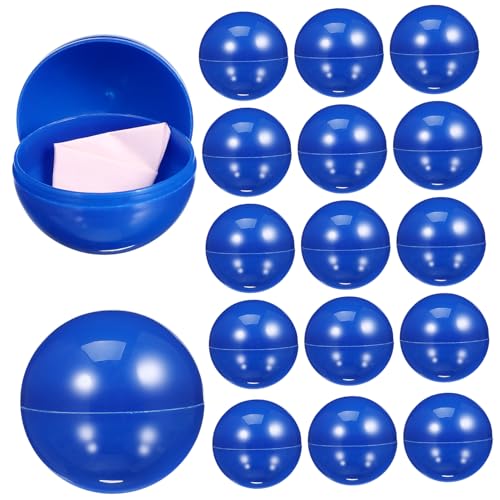 HOODANCOS 25Stücke Lotteriekugeln Kunststoff Bälle Durchmesser Blau für Spiele und Party Dekoration Langlebig und für Verlosungen und Events HOODANCOS 25Stücke Lotteriekugeln Kunststoff Bälle Durchmesser Blau für Spiele und Party Dekoration Langlebig und für Verlosungen und Events von HOODANCOS