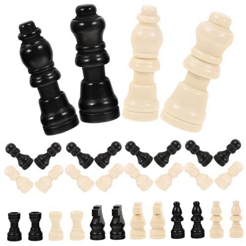 HOODANCOS 2Sätze Mini Schach Set Holz Schachfiguren Ersatzteile für Schachbrett Internationale Schachstücke für Erwachsene Set HOODANCOS 2Sätze Mini Schach Set Holz Schachfiguren Ersatzteile für Schachbrett Internationale Schachstücke für Erwachsene Set von HOODANCOS