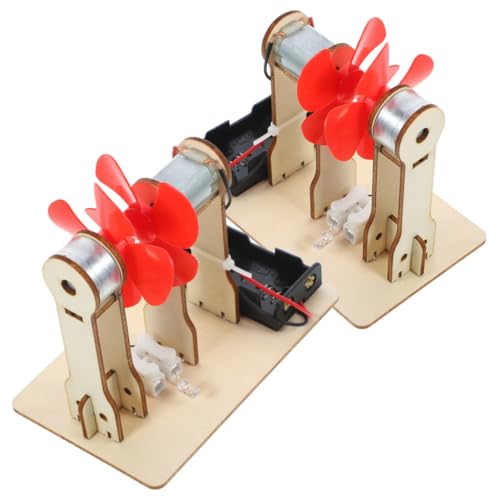 HOODANCOS 2Sätze Windgenerator DIY Für Wissenschaftliches Experimentierspielzeug Teiliges Aus Langlebigem Und Fördert Von Naturwissenschaften von HOODANCOS
