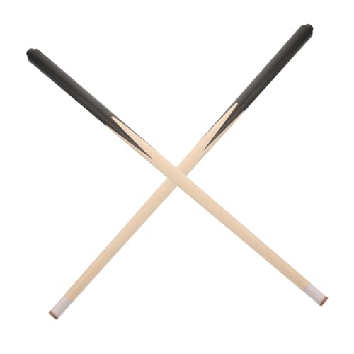 HOODANCOS 2Stücke Billard Queues aus Holz Kurze Queue Sticks für Leicht und Handlich für Anfänger und Kleine Räume HOODANCOS 2Stücke Billard Queues aus Holz Kurze Queue Sticks für Leicht und Handlich für Anfänger und Kleine Räume von HOODANCOS