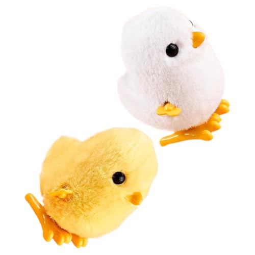 HOODANCOS 2Stücke Tier Aufziehspielzeug Springende Küken Simulation für Kuscheliges Tierspielzeug Fördert Hand Augen Koordination und Bewegung Kleines Küken Kleines Huhn HOODANCOS 2Stücke Tier Aufziehspielzeug Springende Küken Simulation für Kuscheliges Tierspielzeug Fördert Hand Augen Koordination und Bewegung Kleines Küken Kleines Huhn von HOODANCOS