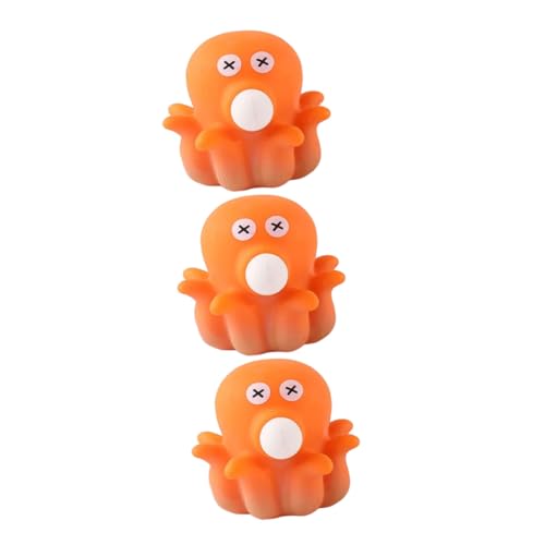 HOODANCOS 3 Stück Knetspielzeug aus Flexiblem TPR Material Lustiges Stressabbau Druckentlastungsspielzeug Handliches Decompression Toy für Erwachsene Perfektes Partygeschenk von HOODANCOS