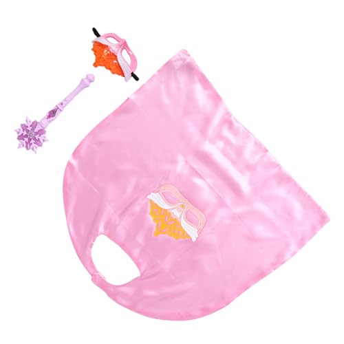 HOODANCOS 3 Stück Prinzessin Dress -up -Set Zubehör Für Prinzessinnenkostüme Leuchtender Feenstab Prinzessin Verkleiden Sich Kleidung Prinzessin Gastgeschenke Prinzessin Kostüm Stoff Rosa HOODANCOS 3 Stück Prinzessin Dress -up -Set Zubehör Für Prinzessinnenkostüme Leuchtender Feenstab Prinzessin Verkleiden Sich Kleidung Prinzessin Gastgeschenke Prinzessin Kostüm Stoff Rosa von HOODANCOS