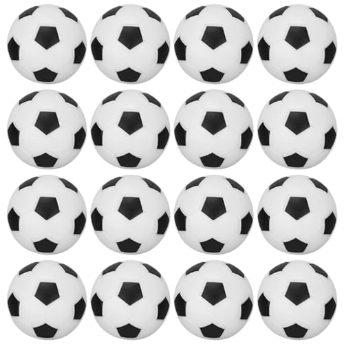 HOODANCOS 30 Stück Mini Fußball Dekorationsset Miniature Soccer Bälle für Kreative Gestaltung Perfektes Zubehör für Kinderzimmer und Mottopartys Leicht und Platzsparend Lebensechte Details von HOODANCOS